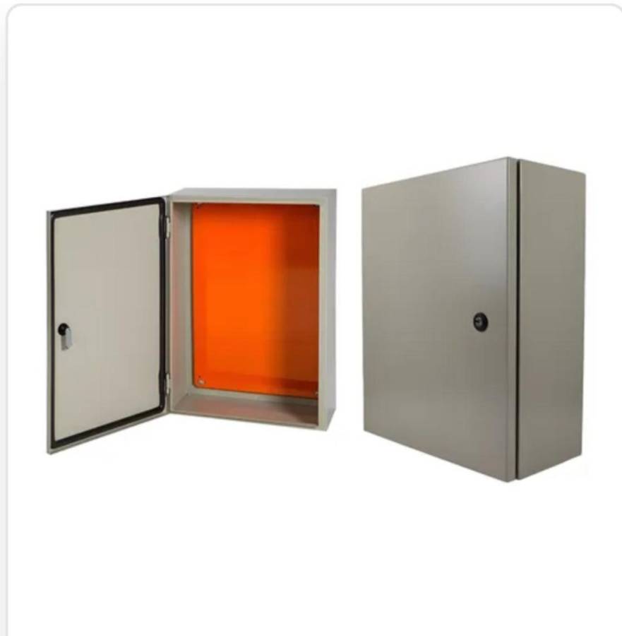 Caixas e Quadros com Interior Laranja — Aberto/Fechado