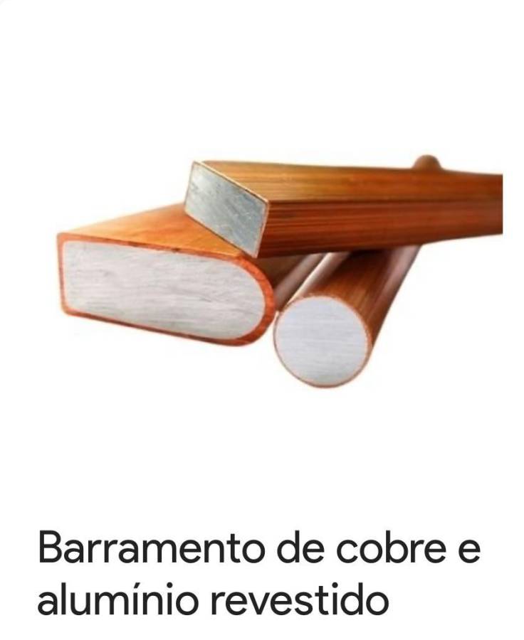 Barramento Cobre/Alumínio Revestido