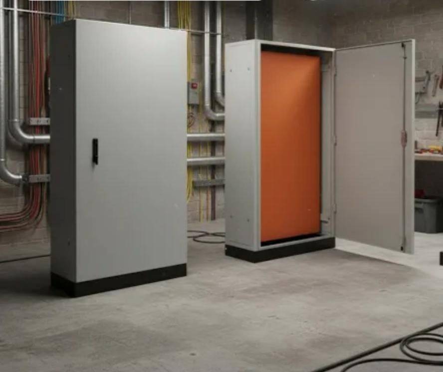 Painéis Grandes Instalados em Obra