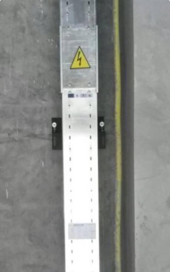 Busway Instalado — Trecho Vertical