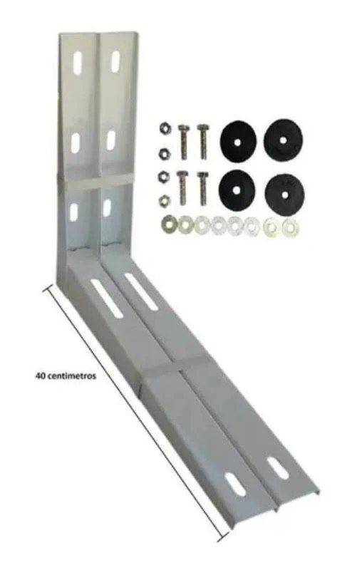 Suporte de Ar-Condicionado 40cm — Kit Completo